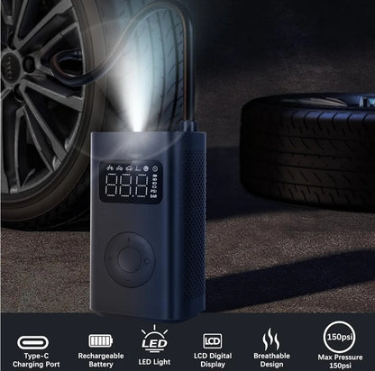 Portable Wireless Air Compressor Car